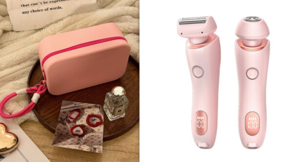 2 In 1 Hair Removal Epilator USB Rechargeable Trimmer Women Body Razor Face Leg Armpit Bikini Hand Pubic Shaver Hair Remover - Image 9