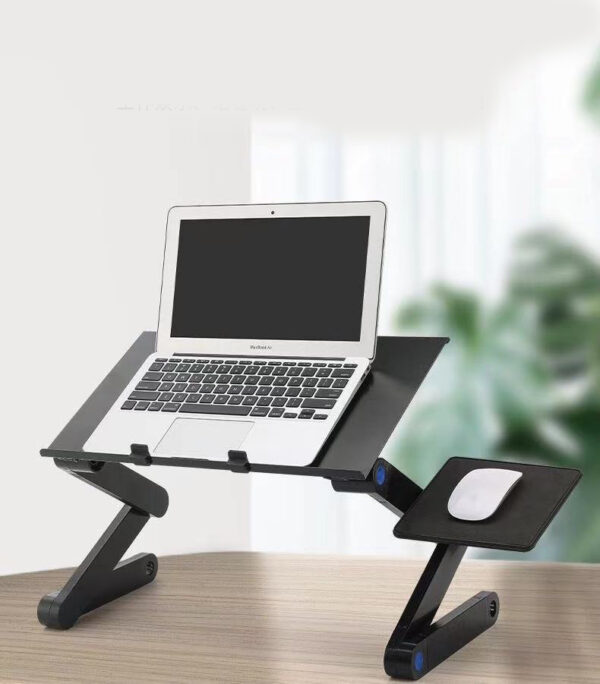 Folding Computer Desk Notebook Computer Stable With Double Fan - Image 6