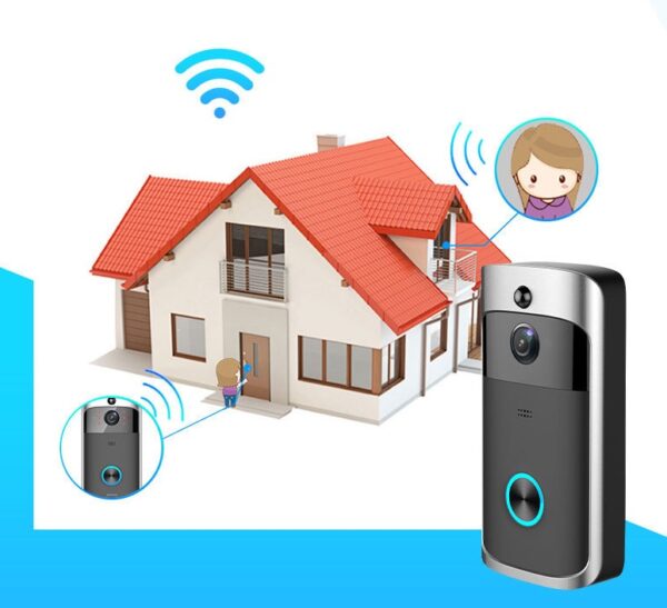 Wireless Video Camera Ringer Doorbell Ring - Image 10