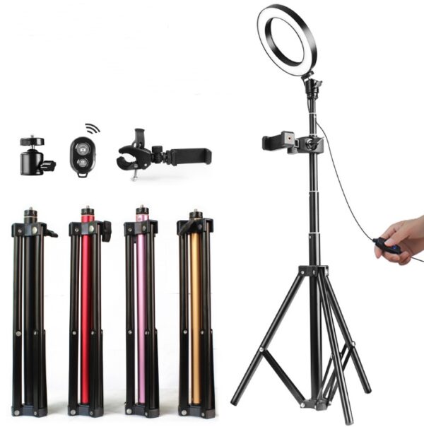 Compatible with Apple, Tripod Fill Light Live Bracket Beauty Light Set Ring Light - Image 10