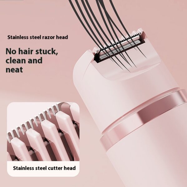 Dual-Head Electric Shaver Painless Women's Epilator Bikini Hair Removal Device Automatic Hair Trimmer Underarm Facial Lips Leg - Image 10