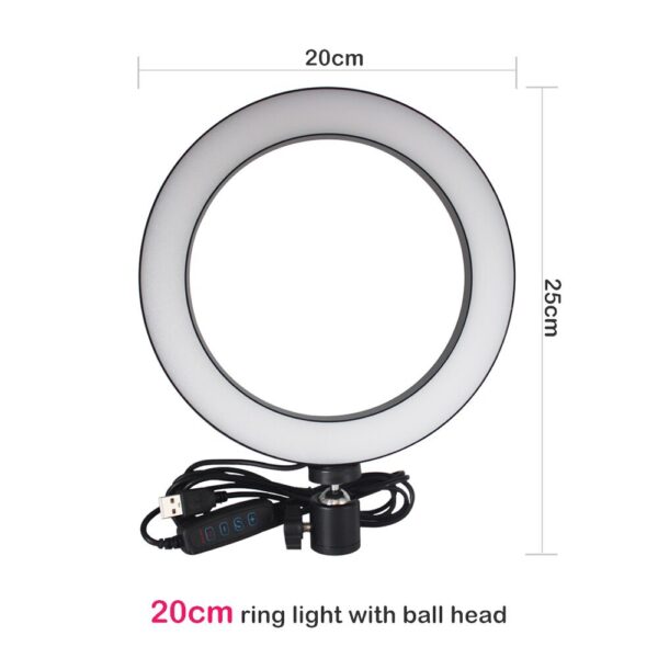 Compatible with Apple, Tripod Fill Light Live Bracket Beauty Light Set Ring Light - Image 7