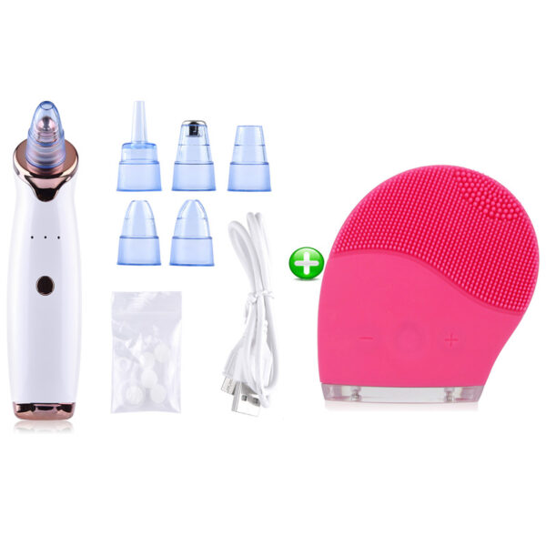 Blackhead Instrument Electric Suction Facial Washing Instrument Beauty Acne Cleaning Blackhead Suction Instrument - Image 6