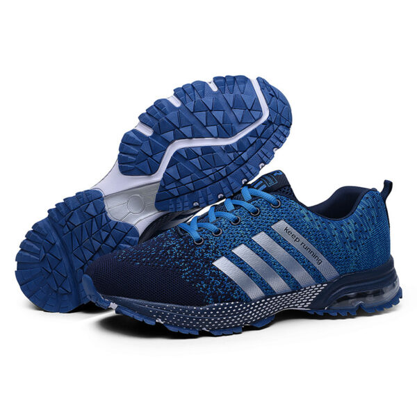 Best selling couple sports shoes breathable mesh outdoor men and women running shoes sports shoes fitness jogging shoes men - Image 9