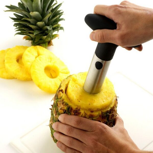 Pineapple Peeler Stainless Steel  Pulp Separator  Corer  Core Puller Fruit Tools - Image 4