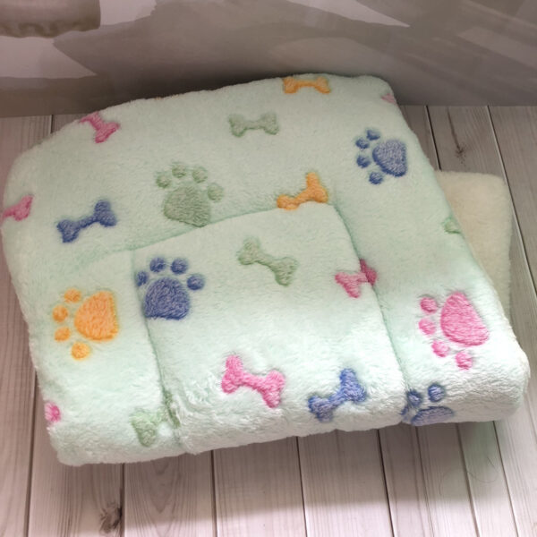 Soft Pet Dog Cat Flannel Thick Blanket - Image 2