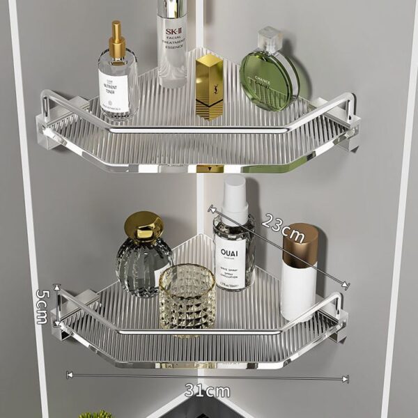 Acrylic Washroom Bathroom Shelving - Image 7