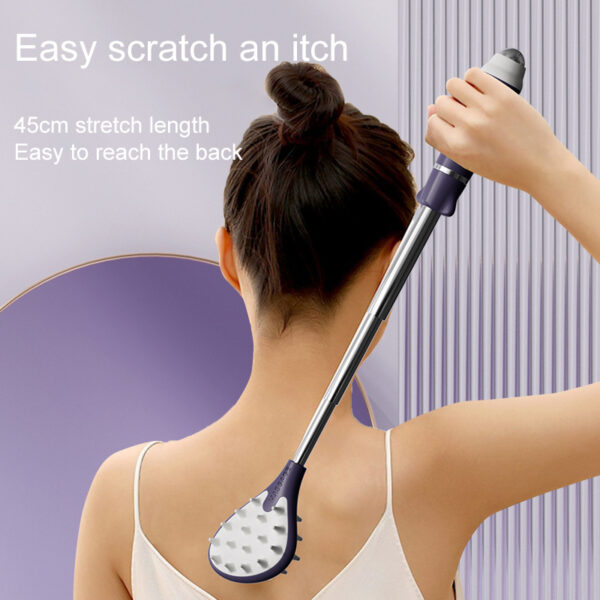 Tickle Scratch Itchy Scratch Portable Scratcher Telescopic Scalable Scratch Back Scratch Tool Portable Point Massage Tool