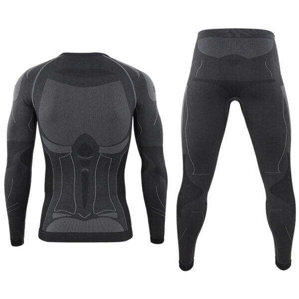 Outdoor Sports Thermal Underwear Cycling Clothes Breathable Wicking Suit Men - Image 4