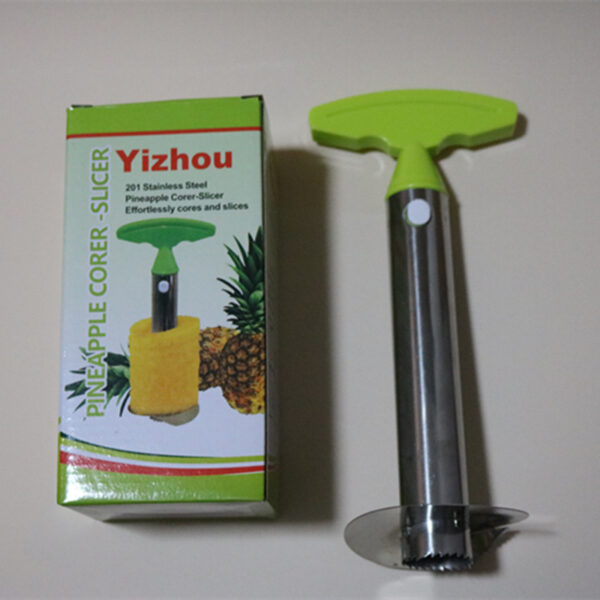 Pineapple Peeler Stainless Steel  Pulp Separator  Corer  Core Puller Fruit Tools - Image 5