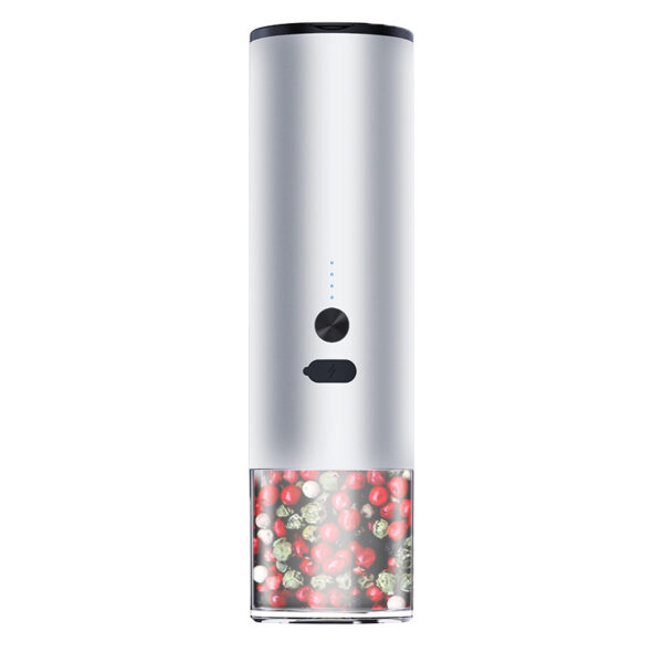 Electric Food Corn Soybean Salt And Pepper Grinder Mill Machine Rechargeable Electric Pepper And Salt Grinder Set With LED Kitchen Gadgets - Image 6