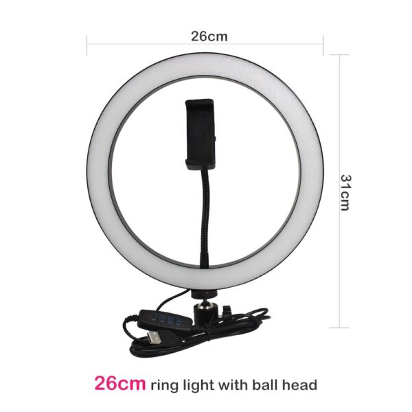 Compatible with Apple, Tripod Fill Light Live Bracket Beauty Light Set Ring Light - Image 5