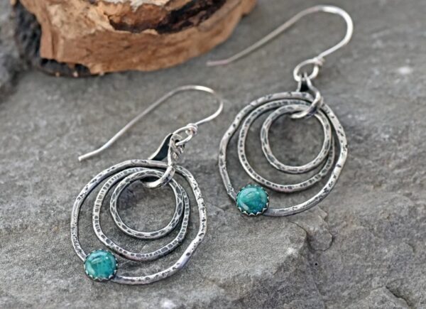 Simple Fashion In Europe And America Alloy Geometric Big Circle Earrings - Image 2