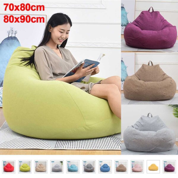 Comfortable Soft Giant Bean Bag Chair - Image 2