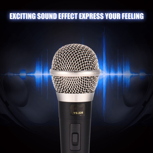 Handheld Professional Wired Dynamic Microphone Clear Voice for Karaoke Vocal Music Performance - Image 8