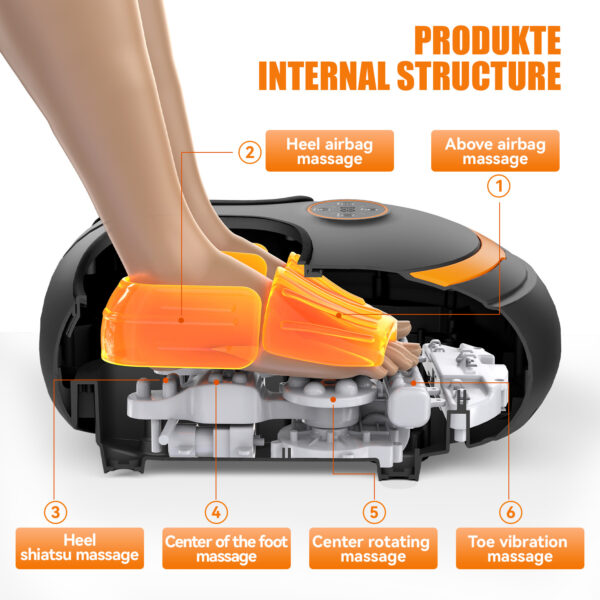 Remote Control Multifunctional Foot Massager - Image 7