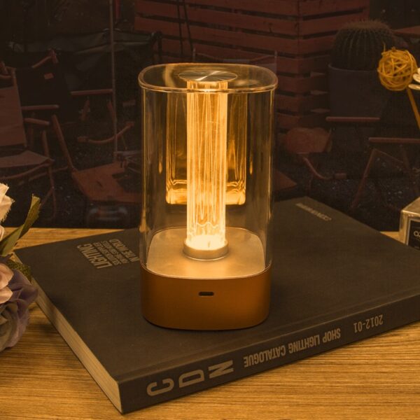 New LED Touch Atmosphere Light USB Charging Eye Protection Bedside Bedroom Lamp Bar Restaurant Garden Decoration Night Light Home Decor - Image 10