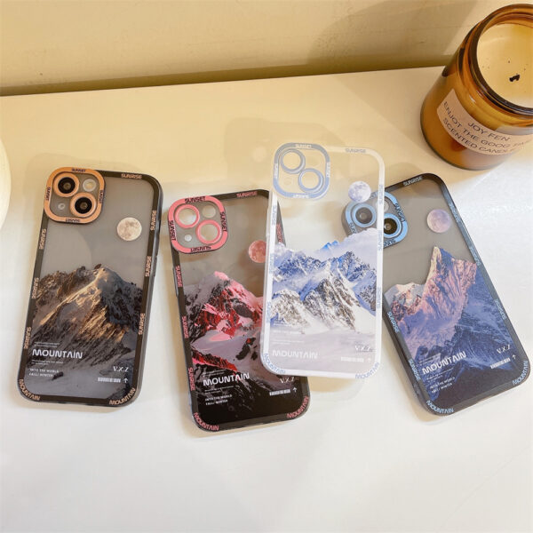 Rizhao Snow Mountain Blue Phone Case Angel Eyes Girl - Image 10