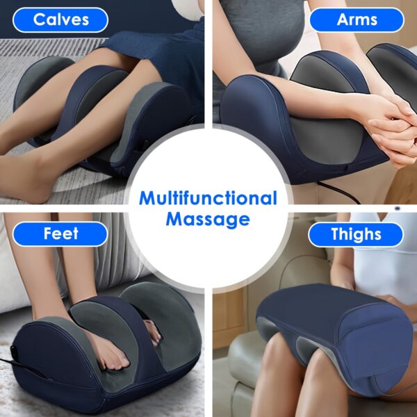 Shiatsu Foot Massager With Heat Foot Calf Thigh Arm Massager Machine With 3 Modes 3 Intensity Levels Gifts For Mom Dad Lover - Image 8