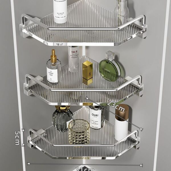 Acrylic Washroom Bathroom Shelving - Image 6