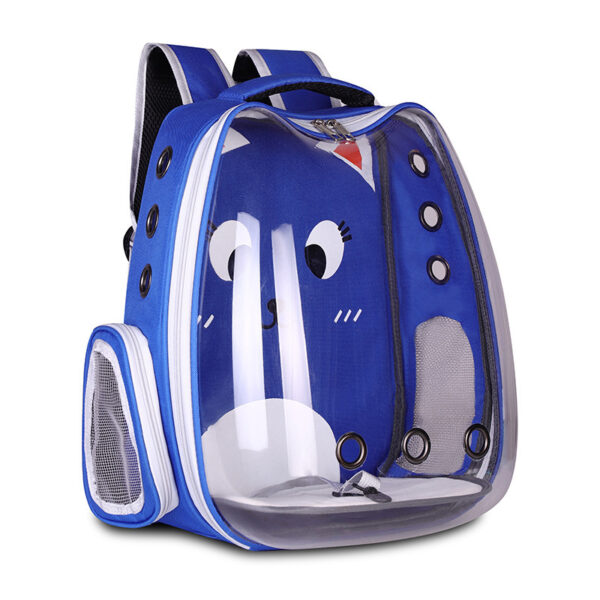 Pet Supplies Pet Backpack Convenient Pet Space Bag Breathable Shoulder Cat Bag Dog Bag - Image 3