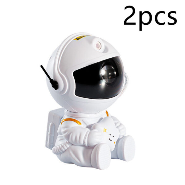 Mini Version Of Astronaut Star Projection Lamp Creative Gift Atmosphere Decorative Lamp Colorful Flowing Starry Night Light - Image 5