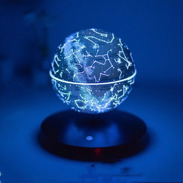 Magnetic Suspension Starlight Ball Atmosphere Small Night Lamp Ornaments - Image 5