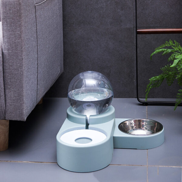 Automatic Cat Dog Water Dispenser with Bowl Nonelectric - Image 4