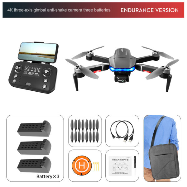 Drone For Aerial Photography Three-axis Self-stabilizing PTZ Flight - Image 9