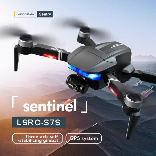 Drone For Aerial Photography Three-axis Self-stabilizing PTZ Flight