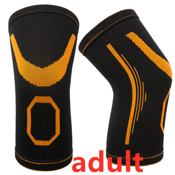 Knitted jacquard children's nylon knee pads - Image 4