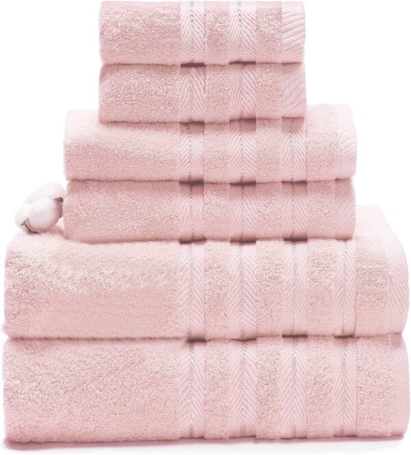 Absorbent Long Staple Cotton Towel Bath Towel Set - Image 8