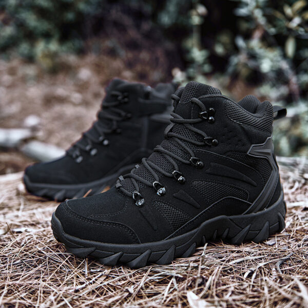 Men's Training Combat Boots Outdoor Hiking Shoes - Image 8